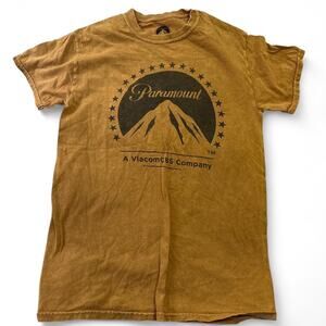 Yellow gold paramount pictures tee small